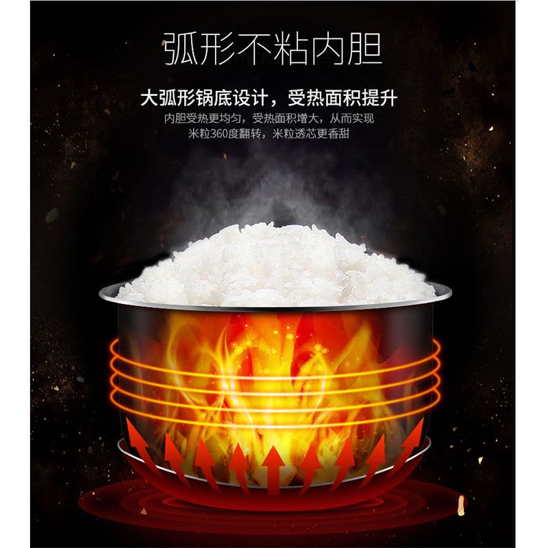 美事多多华强700W印花西施煲 4L图片