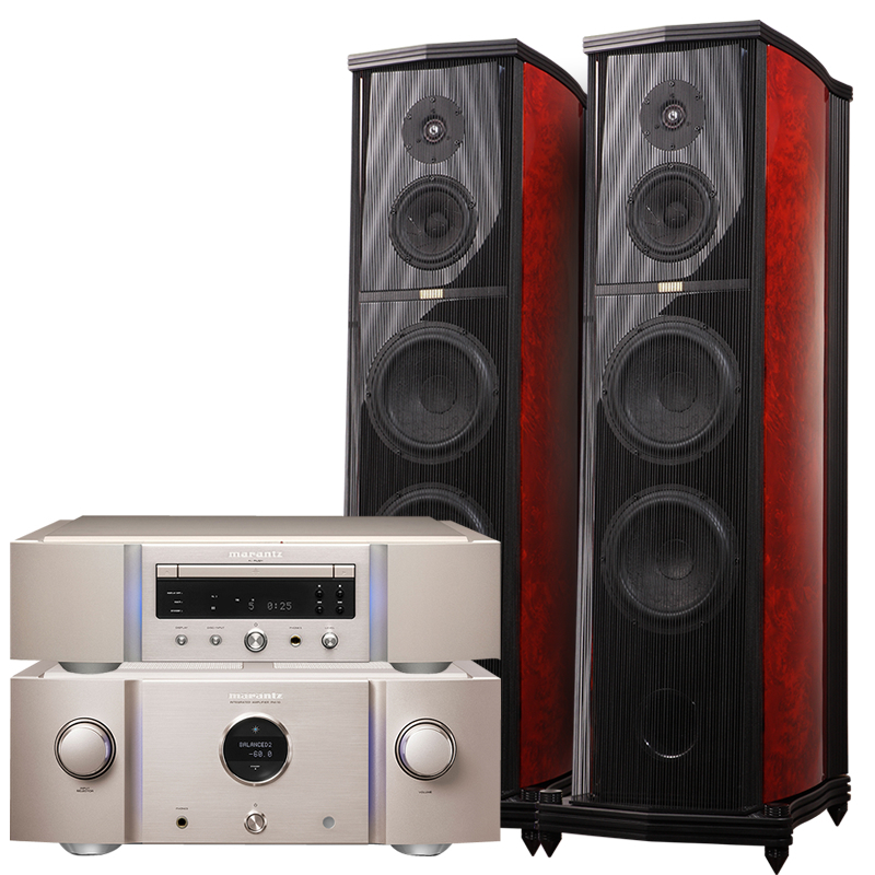 世纪6 丹麦皇冠音响 丹麦原装进口电视发烧高保真落地式前置主音箱