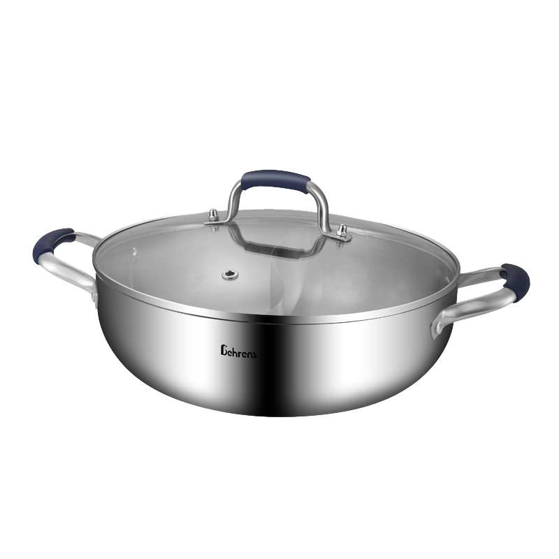 贝伦斯 BLS-GEHGS30 30cm企鹅三层钢鸳鸯火锅