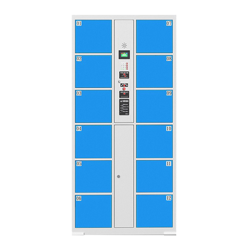 创世人 电子存包柜超市商场智能储物柜条形扫码寄存柜12门高清大图
