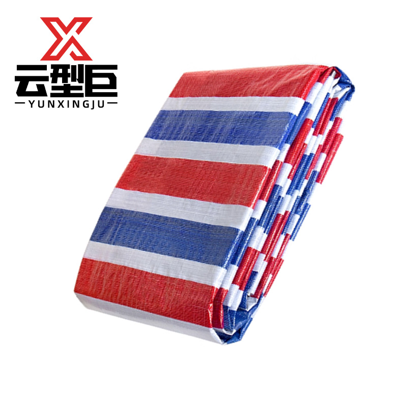 云型巨 彩条布 70g 平方米高清大图