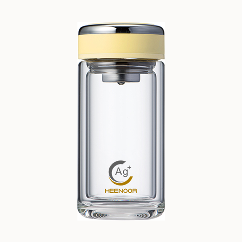 希诺 双层抗菌玻璃杯200ml XN-1950/个