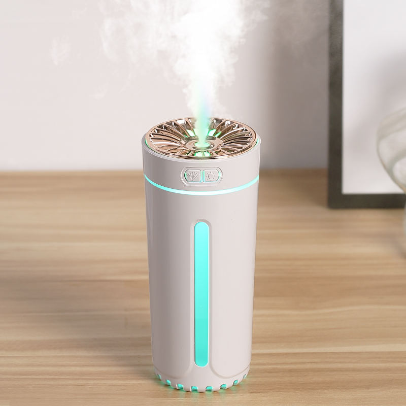[插电白]1瓶香薰+送500ML次氯酸消毒液 加湿器家用小型静音卧室大雾量宿舍学生迷你办公室桌面可爱孕婴便携式usb无线