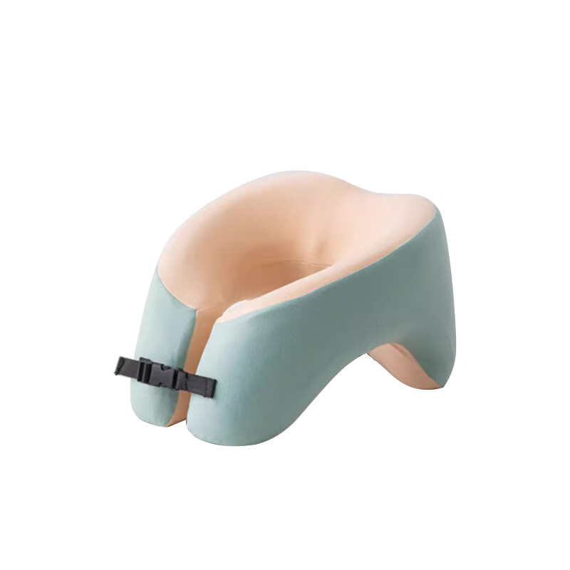 艺色 多功能午休枕28*24*19cm 青绿色 ES-M044