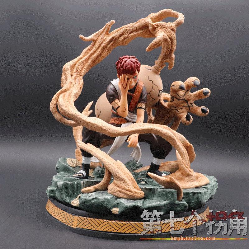 火影忍者 祖国优质版 GK jz 我爱罗手办 一尾人柱力守鹤模型摆件 956Q版换脸我爱罗