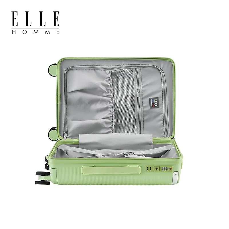 ELLE HOMME 海关锁密码箱旅行箱 EH21124吋 牛油果绿高清大图