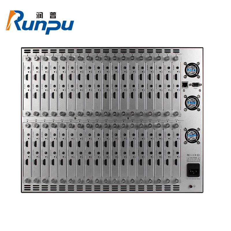 润普(Runpu)高清视频矩阵24进24出矩阵RP-JZ2424-H/FY高清大图