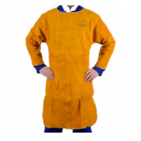 威特仕 Weldas 44-1847XXXL 牛二层颈皮带袖围裙(长袖)3XL