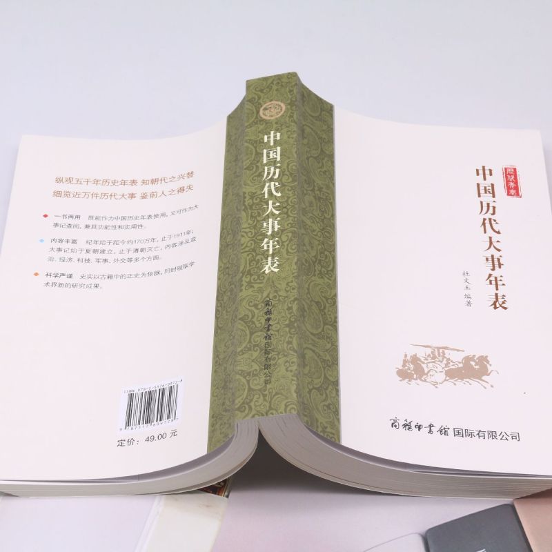 [正版]中国历代大事年表高清大图