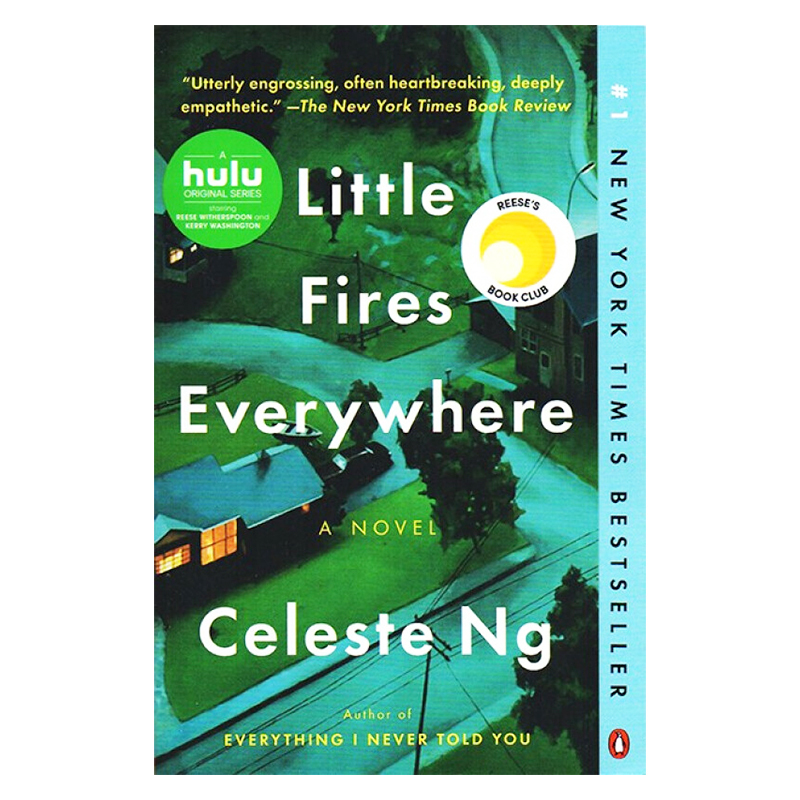 [正版]星星之火 小小小小的火 遍地小火苗 英文原版 Little Fires Everywhere 华裔作家伍绮诗