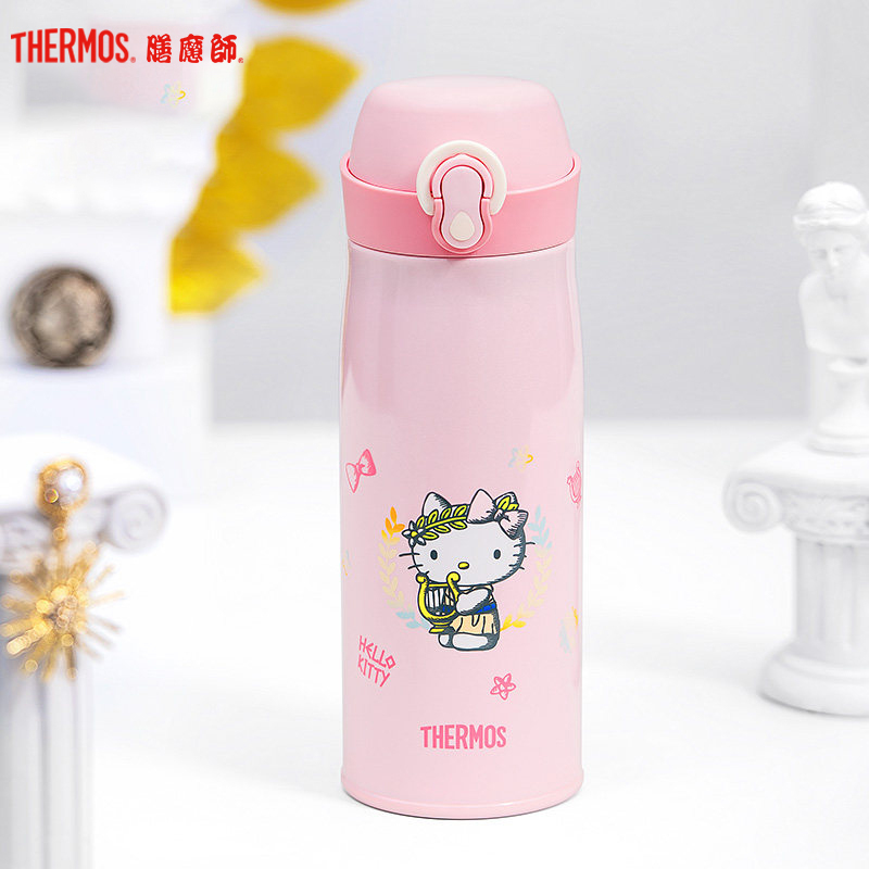 膳魔师(THERMOS)保温杯大英博物馆×Hellokitty联名系列高真空不锈钢水杯便携车载杯子保温杯TCME-500