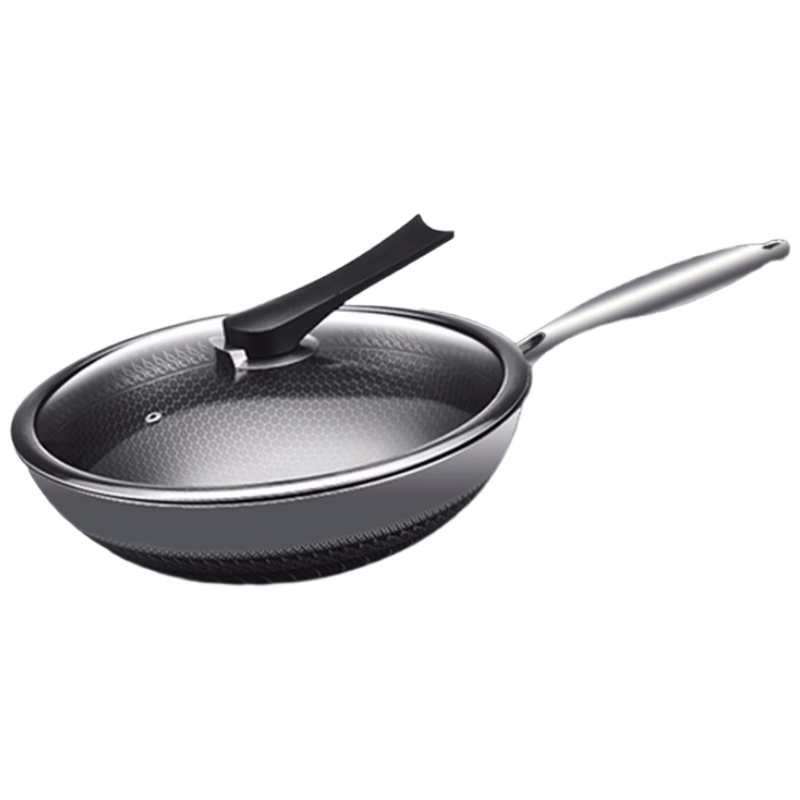 巴尔德尊享多功能炒锅(双面屏蜂窝复合钢)BC-011