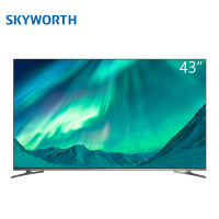 创维(SKYWORTH) 43世界观 43英寸 全面屏 光学防蓝光 4K超高清 语音智能 2+16G HDR电视机