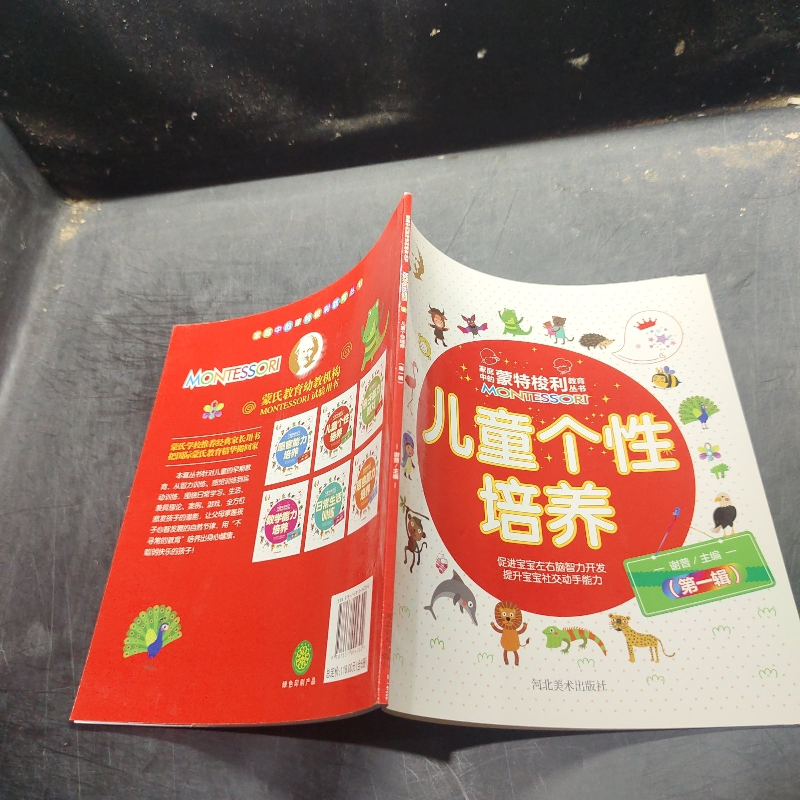 正版新书】家庭中的蒙特梭利教育丛书第一辑(全六册河北美术出版