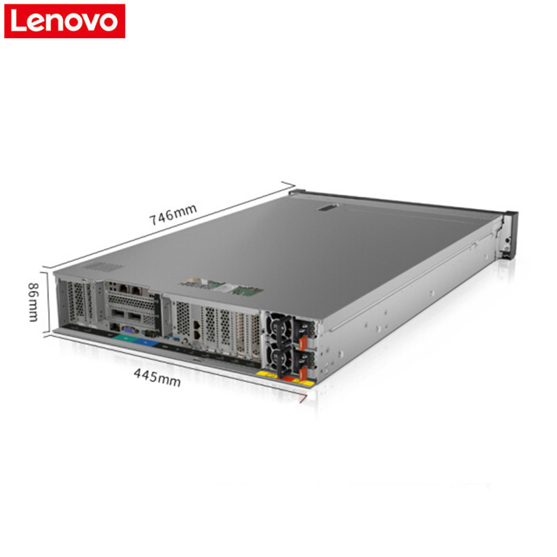 联想(ThinkSystem) SR850 2U机架式服务器(2*Xeon Gold 5117 14核 32GB*4 8*1.2T 10K 2*1100W)