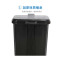 伽隽 双桶分类垃圾桶 绿+灰100L 个