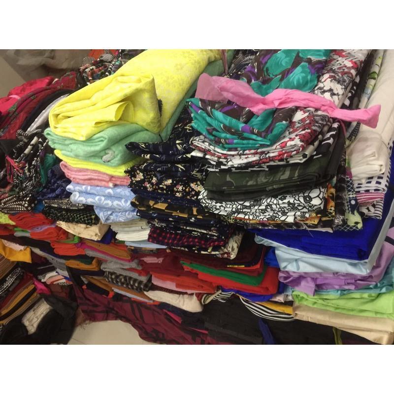 3斤卖四季时装布面料特价清仓处理练手布头布面料低价甩卖3斤纯色布料