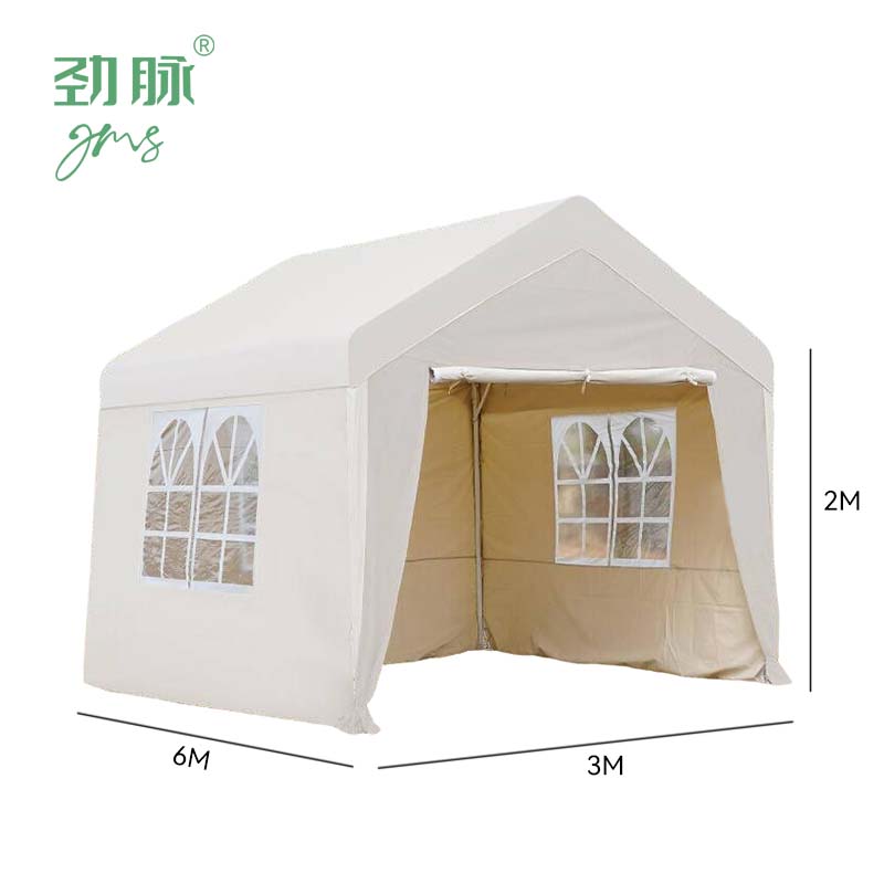 劲脉 户外雨棚 4面围布+3*6*2M 顶高清大图