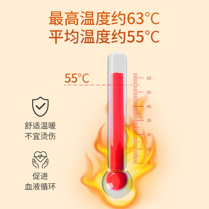 山山艾草膝盖贴10片装自发热艾叶艾灸关节疼痛冬季热敷贴正品颈椎护膝腰椎帖高清大图