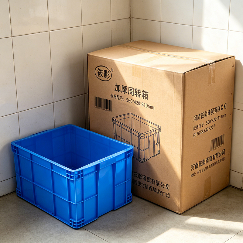 筱影 加厚周转箱560*420*310mm个高清大图
