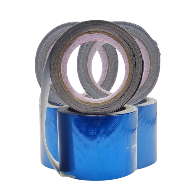 老计胶带 篷布胶带 蓝 80mm*8m*10卷 筒 胶粘高清大图