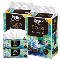 洁柔 BR070-03N-2 油画4层100抽M码抽纸3包/提*2提 (单位:提)