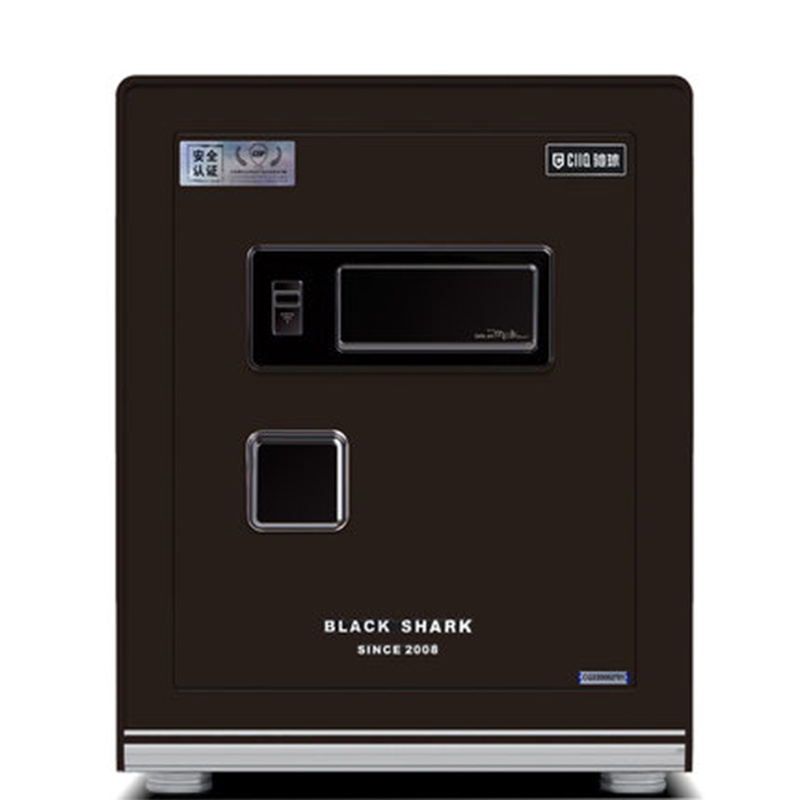 驰球3C认证新国标黑鲨85F6保险柜炫金棕高端家用大型防盗防撬保险箱上市公司财务办公六代F6全钢实体店在售高清大图