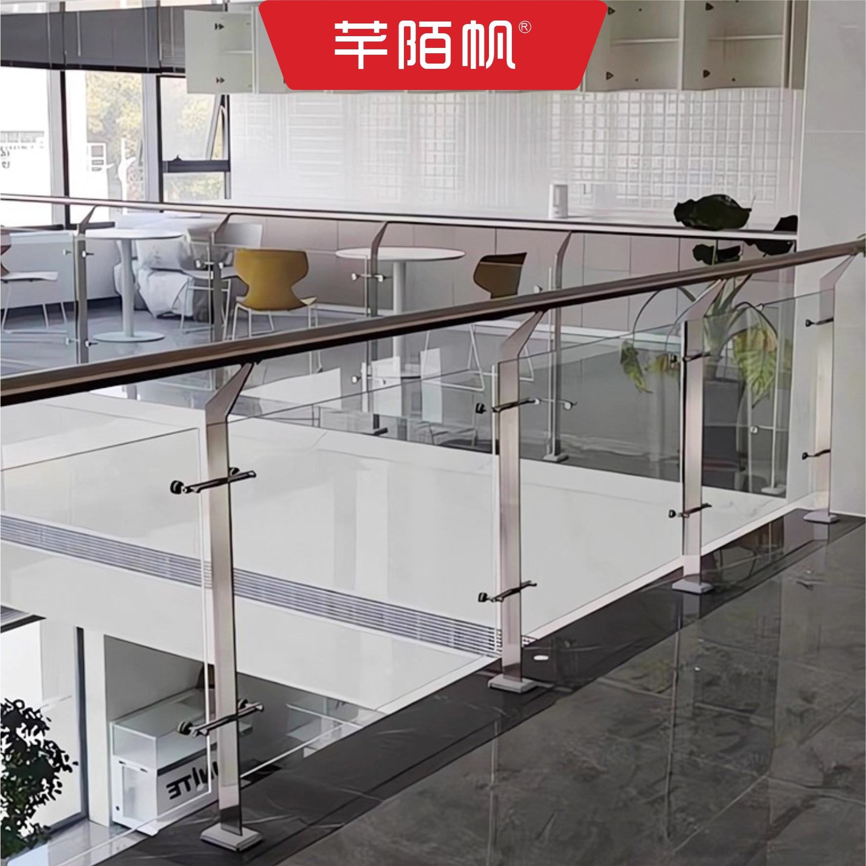 芊陌帆/不锈钢护栏/不锈钢防护围栏/QMFDL-C3/米高清大图