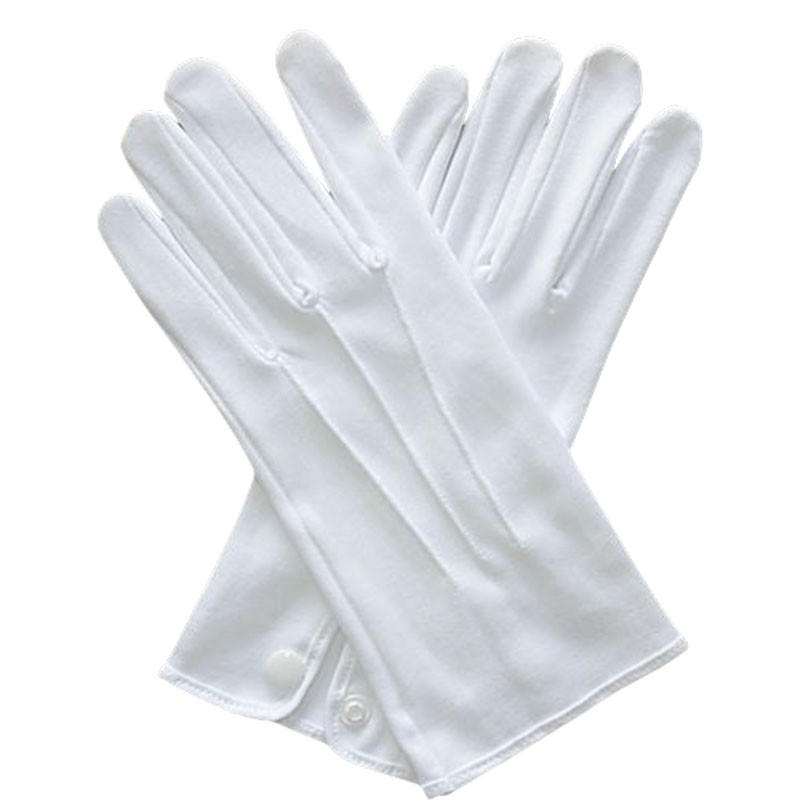 永满铁运 礼仪手套 三筋带扣 副高清大图