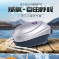 带氧气泵的小鱼缸小鱼缸水族箱增氧机小型家用静音迷你增氧泵_1 默认尺寸 AP188+1气管+1止流阀+1气饼