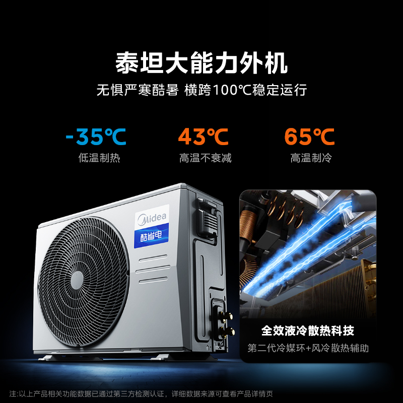 美的中央空调1.5匹 酷省电超一级能效风管机一拖一 纯铜管空调[APF4.90]KFR-36T2W/B3-KS(1)高清大图