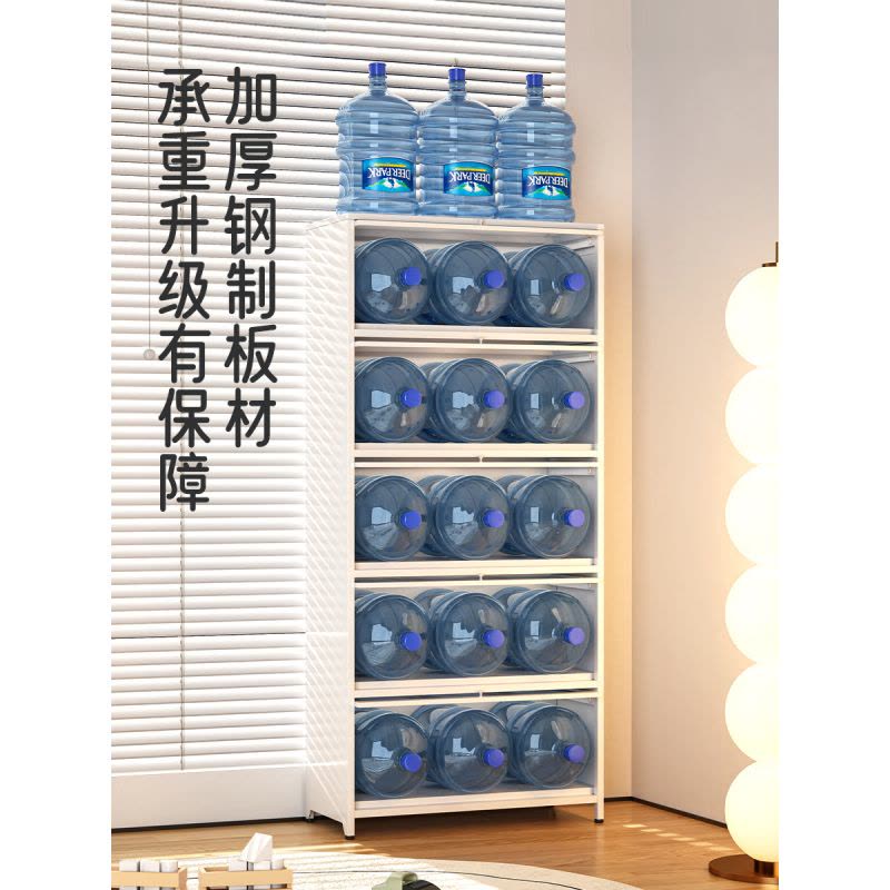 钢制书柜带玻璃门儿童书架家用客厅储物柜防尘展示柜铁艺置物架图片