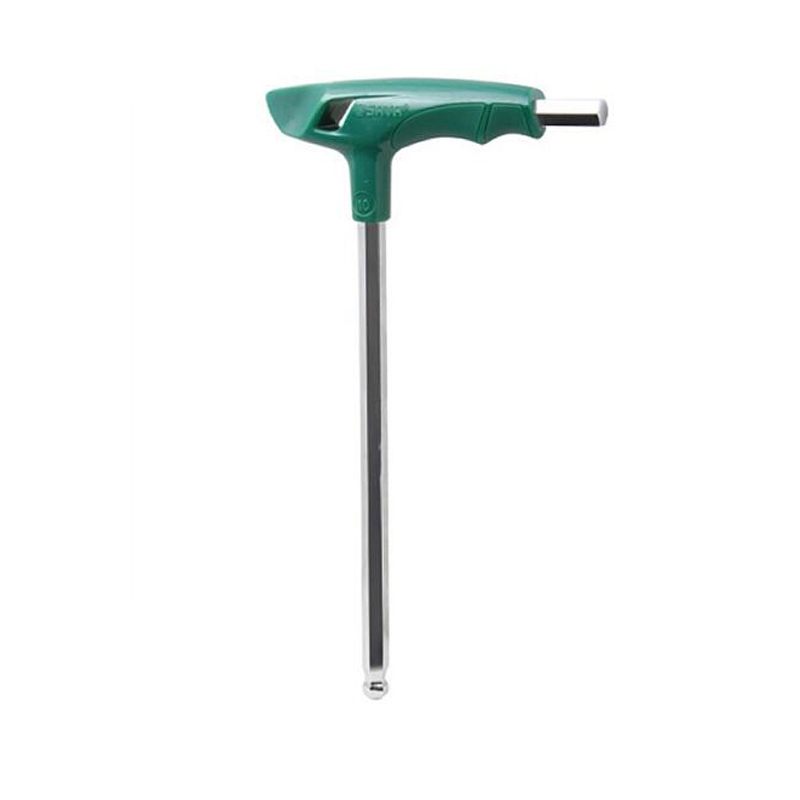 工具库 世达SATA 公制T型球形内六角扳手4MM 83108