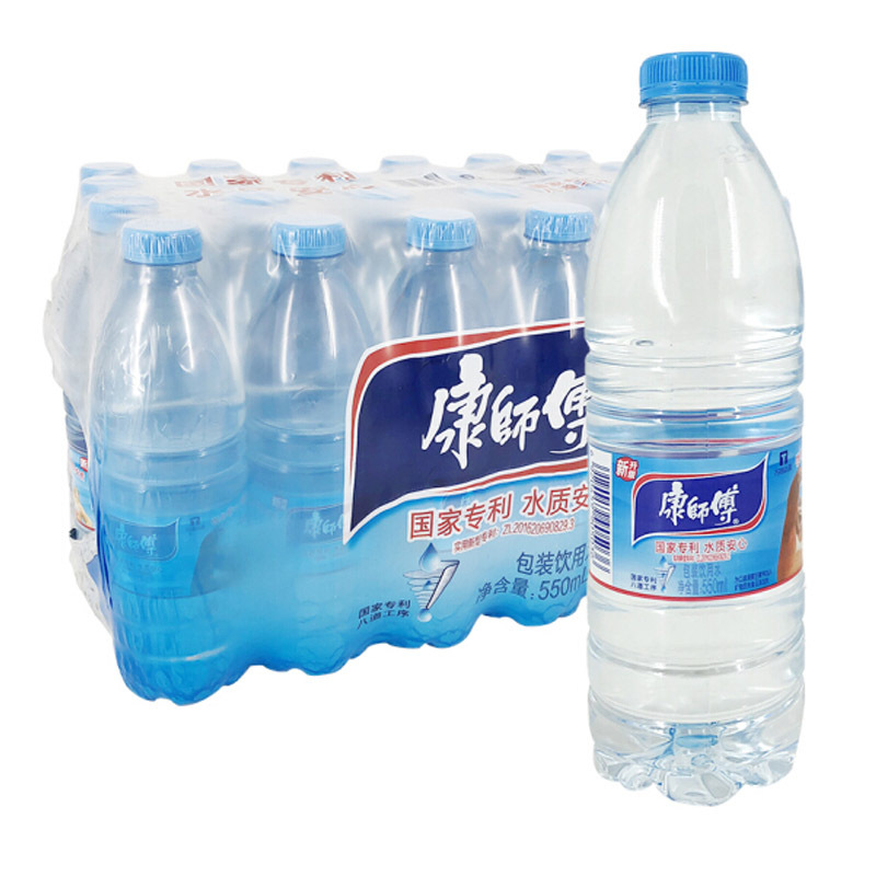 康师傅 矿泉水饮用水550ml*24瓶整包装