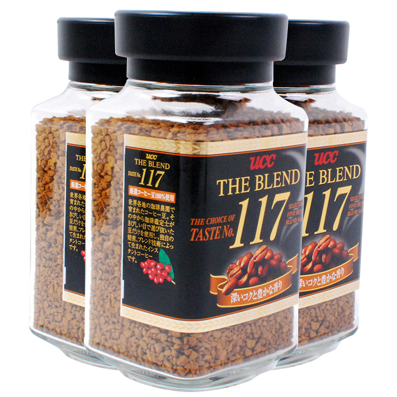 速溶咖啡3件装 悠诗诗 Ucc 117速溶咖啡90g 瓶 价格图片品牌报价 苏宁易购苏宁自营