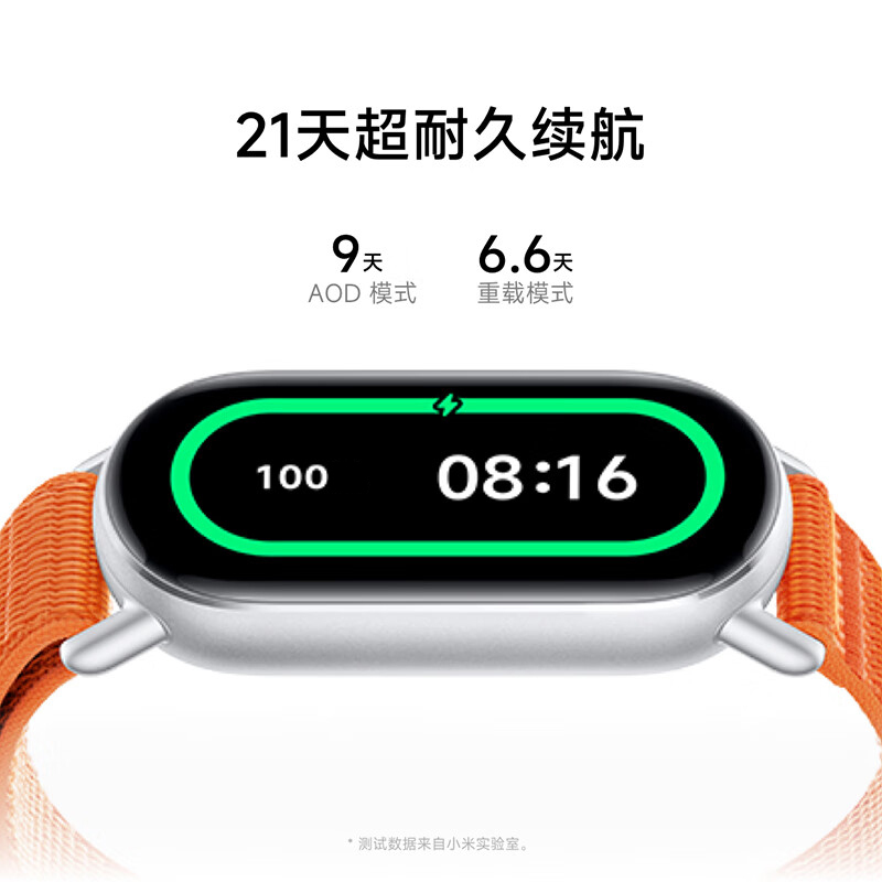 小米手环9 NFC版黑色 智能手环 高精度运动健康 监测睡眠管理 心率血氧监测运动手环送男友送女友高清大图