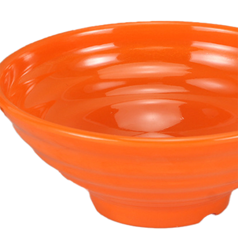 攸 中号橙色塑料碗 215*86*10mm 个高清大图