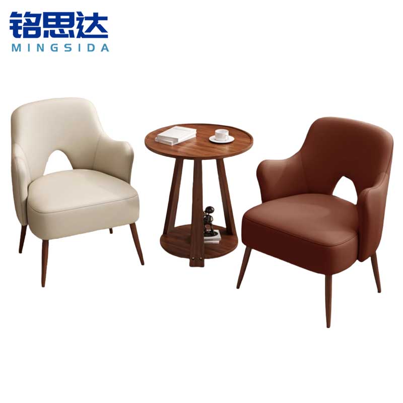 铭思达会客沙发1+1+茶几套高清大图