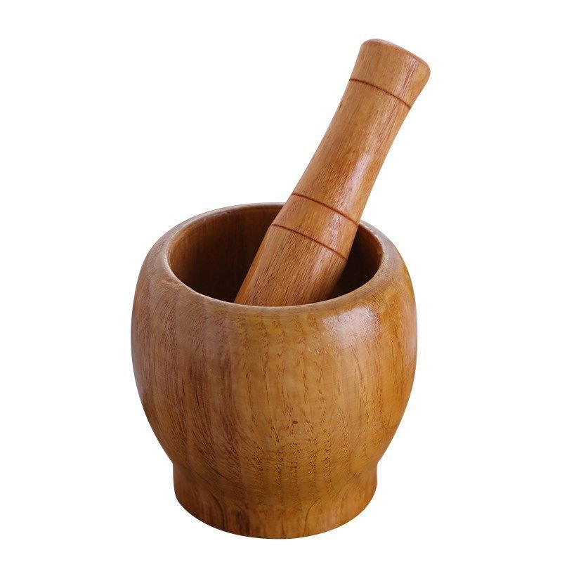 竹制有无底木头蒜罐大号捣蒜器蒜泥器捣蒜缸蒜臼蒜泥钵质罐缸竹制大号