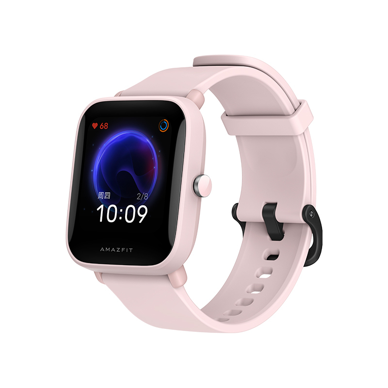 Amazfit Pop Pro 樱粉 华米运动智能手表9天长续航 50米防水 女性生理周期管理 心率监测 GPS
