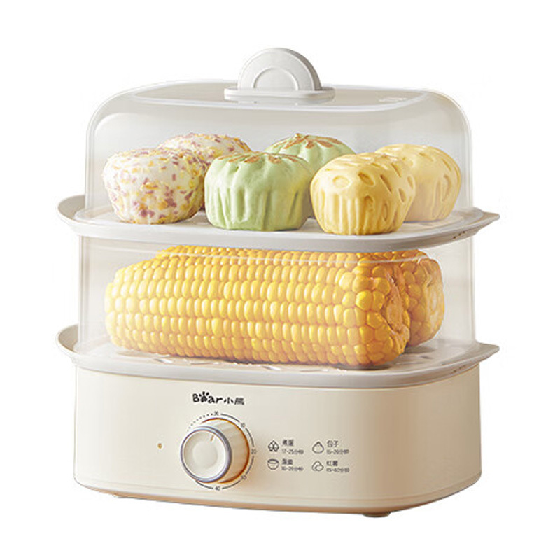 小熊电蒸锅ZDQ-K12H1自动断电小型家用多功能