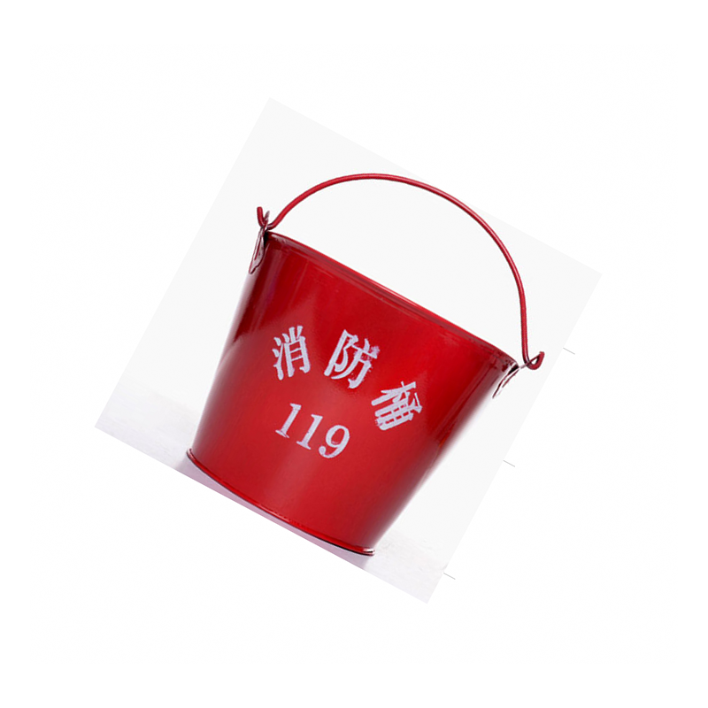 消防黄沙桶 加厚 半圆烤漆