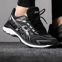 亚瑟士(ASICS) 跑步鞋 户外春夏19款男式稳定透气休闲耐磨缓震跑步鞋GT-2000运动鞋1011A158