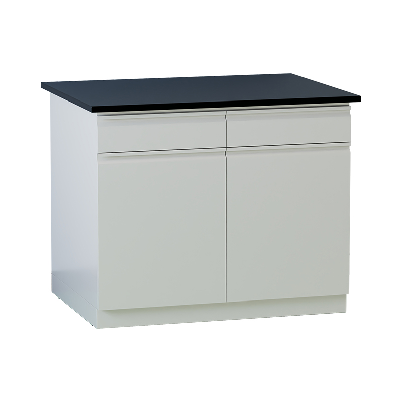 臻远 ZY5052701 实验台实验室 工作台实验桌操作台 全钢暖白1米边台