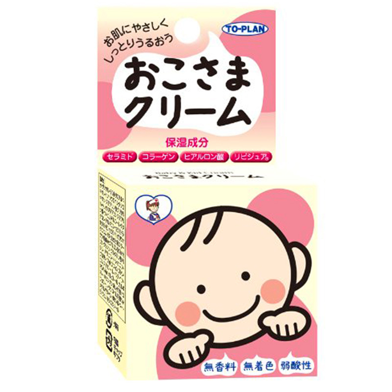 TO-PLAN 儿童用保湿霜 婴童面霜 30克/罐