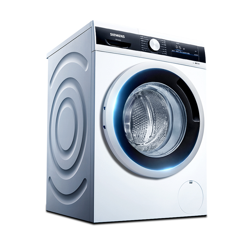 SIEMENS/西门子8KG 全自动滚筒 变频 小型家用 智能 纤薄洗衣机WM12N1M01W
