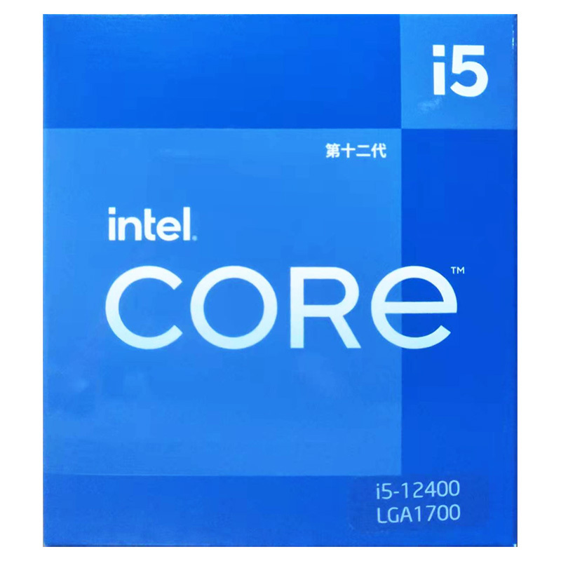 12代英特尔®酷睿™ Intel i5-12400台式机CPU处理器