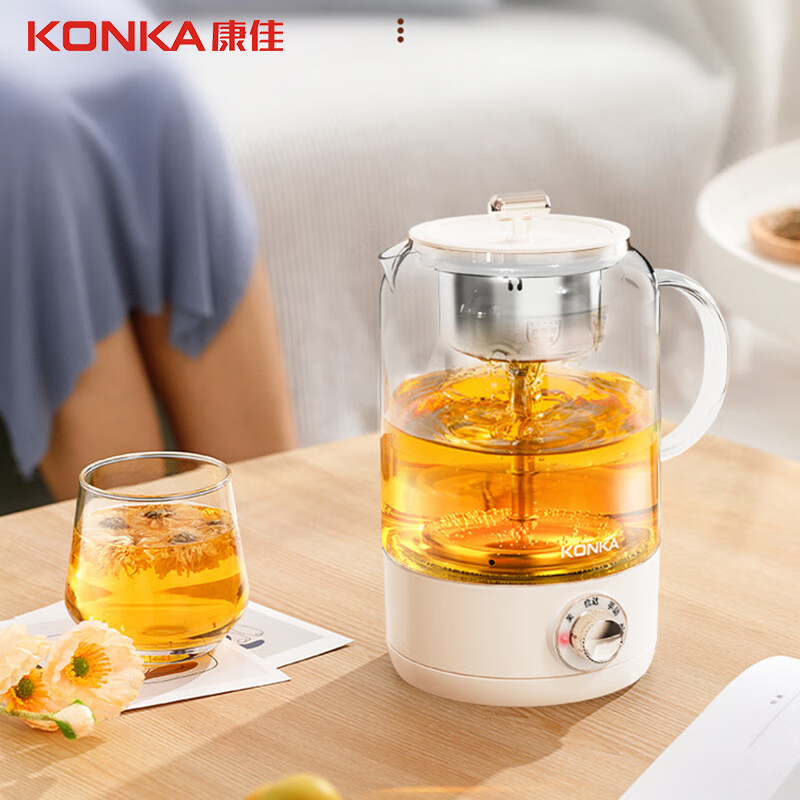 康佳(KONKA)茶水分离1L煮茶器KCT-ZD10(S)