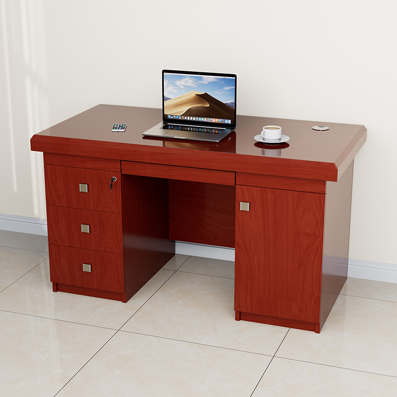 臻远ZY50618021油漆公寓家具 员工宿舍家具办公桌电脑桌 1.4米高清大图