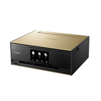佳能(Canon)TS9180 高品质照片打印一体机 奢华版(喷墨打印+复印+扫描+无线)